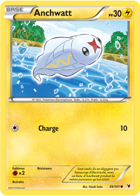 Carte Pokémon Anchwatt 39/101 Commune Nobles Victoires
