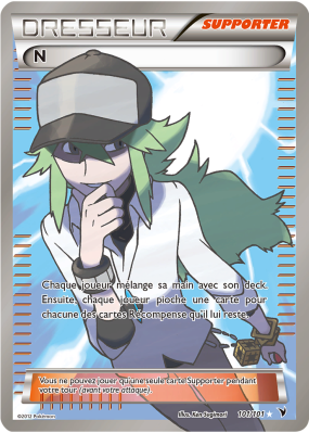 Carte Pokémon N 101/101 Ultra Rare Nobles Victoires