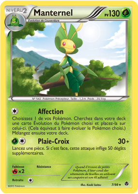 Carte Pokémon Manternel 7/98 Rare Pouvoirs Émergents