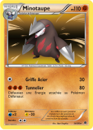 Carte Pokémon Minotaupe 56/98 Holographique Pouvoirs Émergents