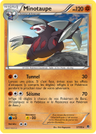 Carte Pokémon Minotaupe 57/98 Rare Pouvoirs Émergents