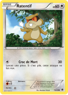 Carte Pokémon Ratentif 78/98 Commune Pouvoirs Émergents