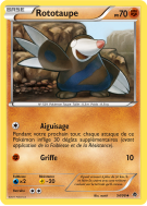 Carte Pokémon Rototaupe 54/98 Peu commune Pouvoirs Émergents