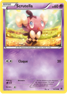 Carte Pokémon Scrutella 44/98 Commune Pouvoirs Émergents