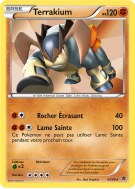 Carte Pokémon Terrakium 63/98 Holographique Pouvoirs Émergents