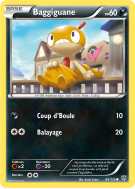 Carte Pokémon Baggiguane 85/135 Commune Tempête Plasma