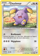 Carte Pokémon Chuchmur 105/135 Commune Tempête Plasma