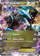 Carte Pokémon Kyurem Noir-EX 95/135 Ultra Rare Tempête Plasma