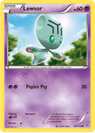 Carte Pokémon Lewsor 68/135 Commune Tempête Plasma