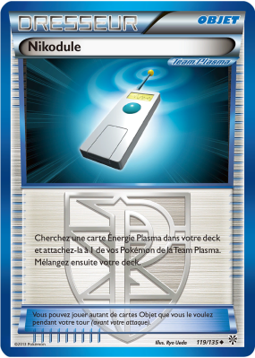 Carte Pokémon Nikodule 119/135 Peu commune Tempête Plasma