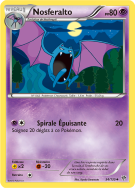 Carte Pokémon Nosferalto 54/135 Peu commune Tempête Plasma