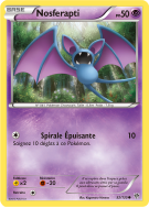 Carte Pokémon Nosferapti 52/135 Commune Tempête Plasma