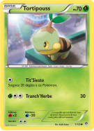 Carte Pokémon Tortipouss 1/135 Commune Tempête Plasma