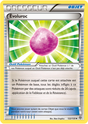 Carte Pokémon Évoluroc 122/135 Peu commune Tempête Plasma