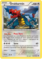 Carte Pokémon Drakkarmin 106/113 Peu commune Trésors Légendaires