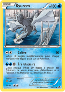 Carte Pokémon Kyurem 43/113 Holographique Trésors Légendaires