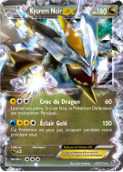 Carte Pokémon Kyurem Noir-EX 100/113 Ultra Rare Trésors Légendaires