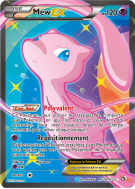Carte Pokémon Mew-EX RC24/RC25 Ultra Rare Trésors Légendaires
