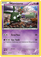 Carte Pokémon Miamiasme 67/113 Commune Trésors Légendaires