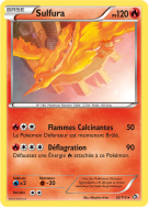 Carte Pokémon Sulfura 22/113 Holographique Trésors Légendaires