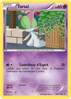 Carte Pokémon Tarsal 59/113 Commune Trésors Légendaires
