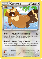Carte Pokémon Castorno 107/146 Rare XY (JCC)