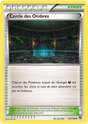 Carte Pokémon Cercle des Ombres 126/146 Peu commune XY (JCC)