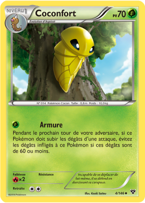 Carte Pokémon Coconfort 4/146 Peu commune XY (JCC)