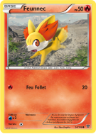 Carte Pokémon Feunnec 24/146 Commune XY (JCC)