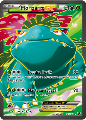 Carte Pokémon Florizarre-EX 141/146 Ultra Rare XY (JCC)