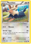 Carte Pokémon Ponchien 109/146 Peu commune XY (JCC)