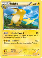 Carte Pokémon Raichu 43/146 Holographique XY (JCC)
