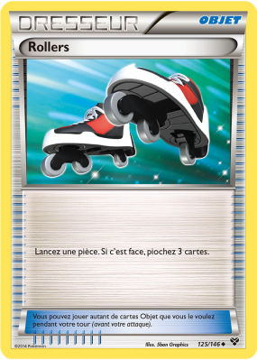 Carte Pokémon Rollers 125/146 Peu commune XY (JCC)