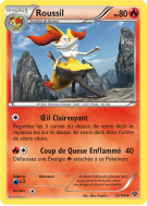 Carte Pokémon Roussil 25/146 Peu commune XY (JCC)