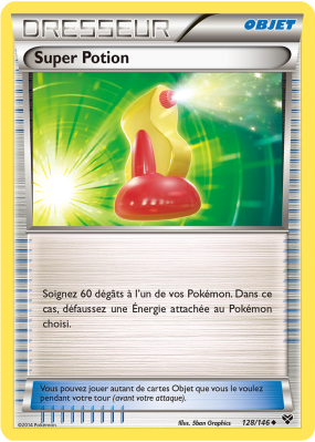 Carte Pokémon Super Potion 128/146 Peu commune XY (JCC)