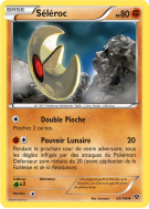 Carte Pokémon Séléroc 63/146 Peu commune XY (JCC)