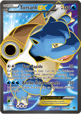 Carte Pokémon Tortank-EX 142/146 Ultra Rare XY (JCC)