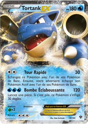 Carte Pokémon Tortank-EX 29/146 Ultra Rare XY (JCC)