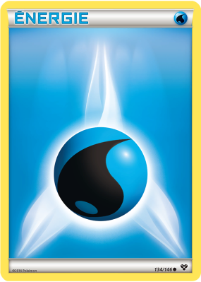 Carte Pokémon Énergie Eau 134/146 Commune XY (JCC)