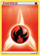 Carte Pokémon Énergie Feu 133/146 Commune XY (JCC)