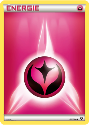 Carte Pokémon Énergie Fée 140/146 Commune XY (JCC)