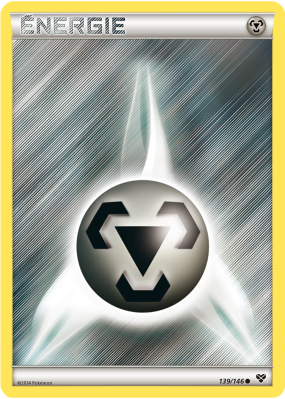 Carte Pokémon Énergie Métal 139/146 Commune XY (JCC)