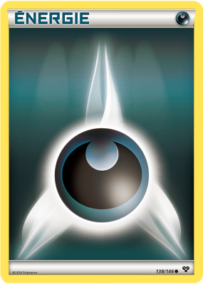 Carte Pokémon Énergie Obscurité 138/146 Commune XY (JCC)