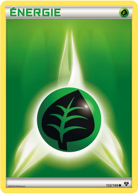 Carte Pokémon Énergie Plante 132/146 Commune XY (JCC)