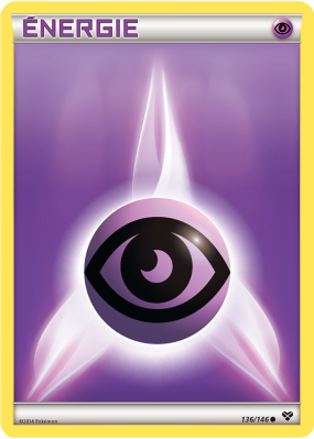 Carte Pokémon Énergie Psy 136/146 Commune XY (JCC)