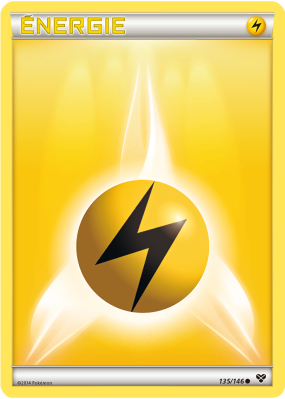 Carte Pokémon Énergie Électrique 135/146 Commune XY (JCC)