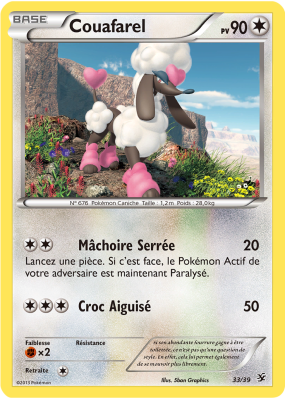 Carte Pokémon Couafarel 33/39 Aucune Bienvenue à Kalos