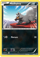 Carte Pokémon Medhyèna 16/39 Aucune Bienvenue à Kalos