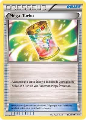 Carte Pokémon Méga-Turbo 86/108 Peu commune Ciel Rugissant