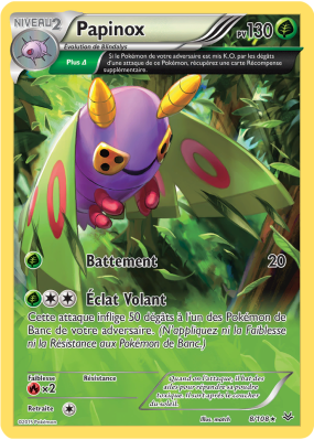 Carte Pokémon Papinox 8/108 Rare Ciel Rugissant